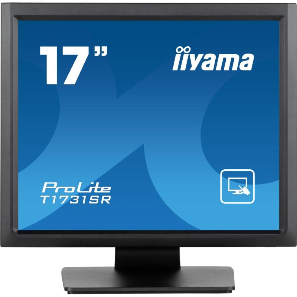 iiyama - ProLite T1731SR-B1S pantalla para PC 43,2 cm (17") 1280 x 1024 Pixeles SXGA LCD Pantalla táctil Negro