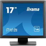 iiyama - ProLite T1731SR-B1S pantalla para PC 43,2 cm (17") 1280 x 1024 Pixeles SXGA LCD Pantalla táctil Negro