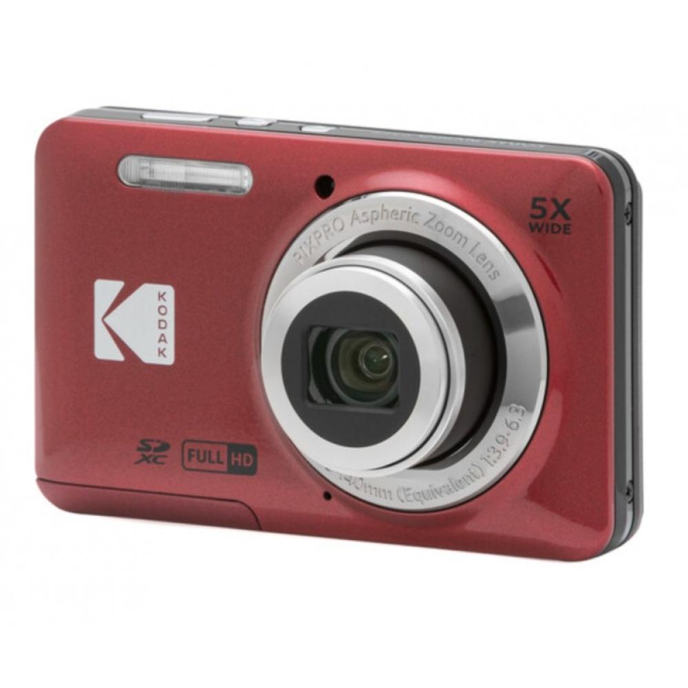 Kodak - PIXPRO FZ55 1/2.3" Cámara compacta 16 MP CMOS 4608 x 3456 Pixeles Rojo
