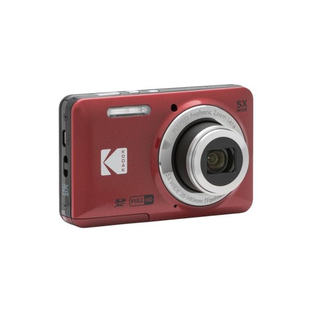 Kodak - PIXPRO FZ55 1/2.3" Cámara compacta 16 MP CMOS 4608 x 3456 Pixeles Rojo