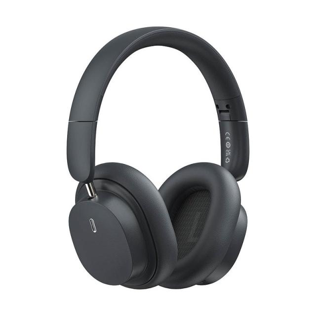 Baseus - Bowie D05 Auriculares Inalámbrico y alámbrico Diadema Llamadas/Música USB Tipo C Bluetooth Negro
