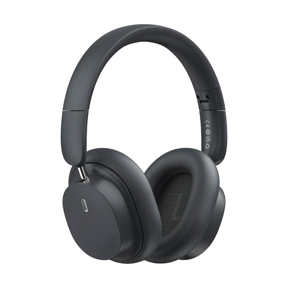 Baseus - Bowie D05 Auriculares Inalámbrico y alámbrico Diadema Llamadas/Música USB Tipo C Bluetooth Negro