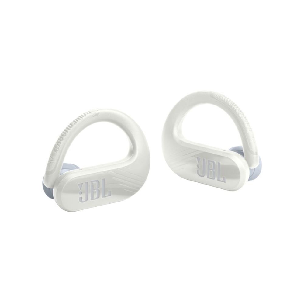 JBL - Endurance PEAK 3 Auriculares True Wireless Stereo (TWS) gancho de oreja Llamadas/Música/Deporte/Uso diario USB Tipo C Blue