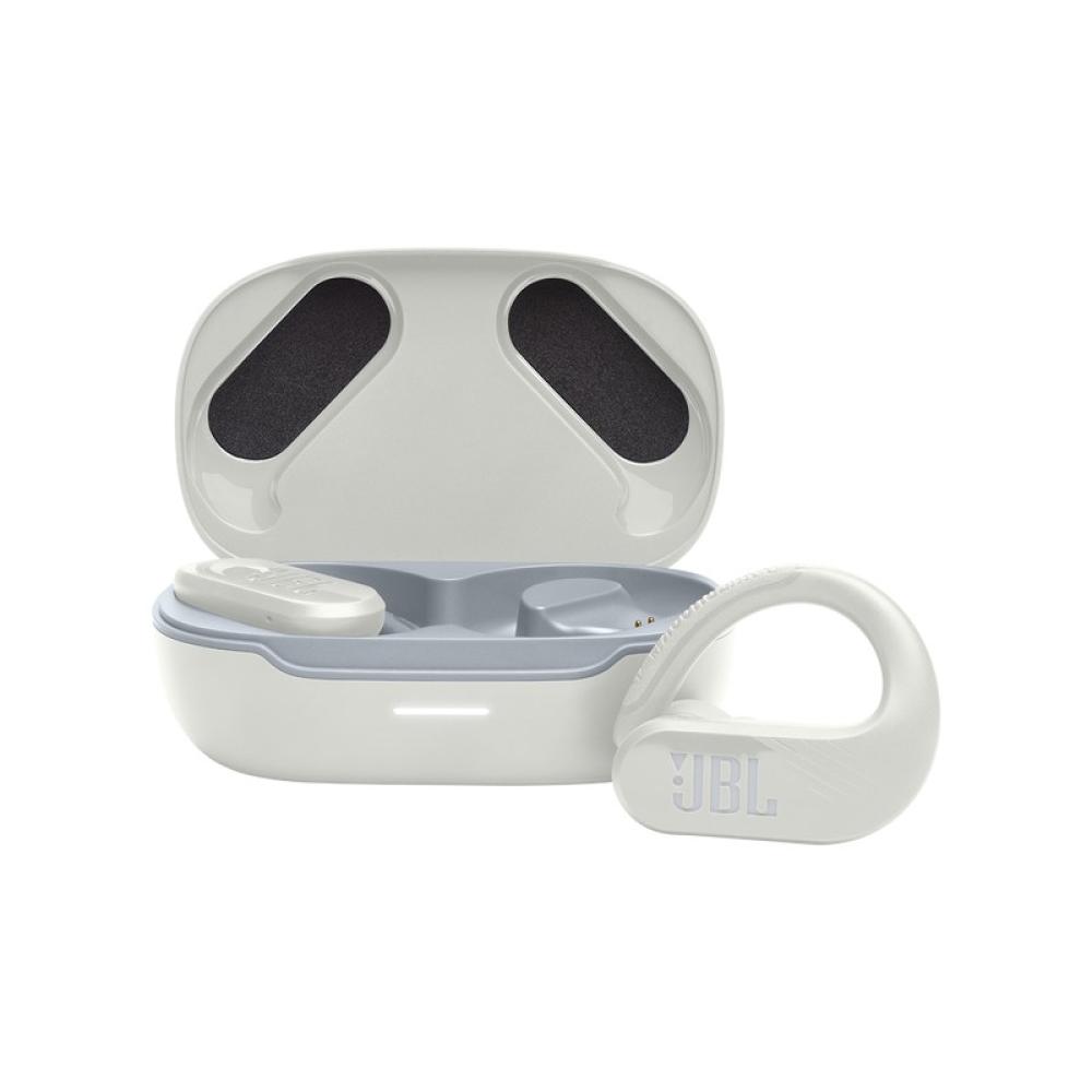 JBL - Endurance PEAK 3 Auriculares True Wireless Stereo (TWS) gancho de oreja Llamadas/Música/Deporte/Uso diario USB Tipo C Blue