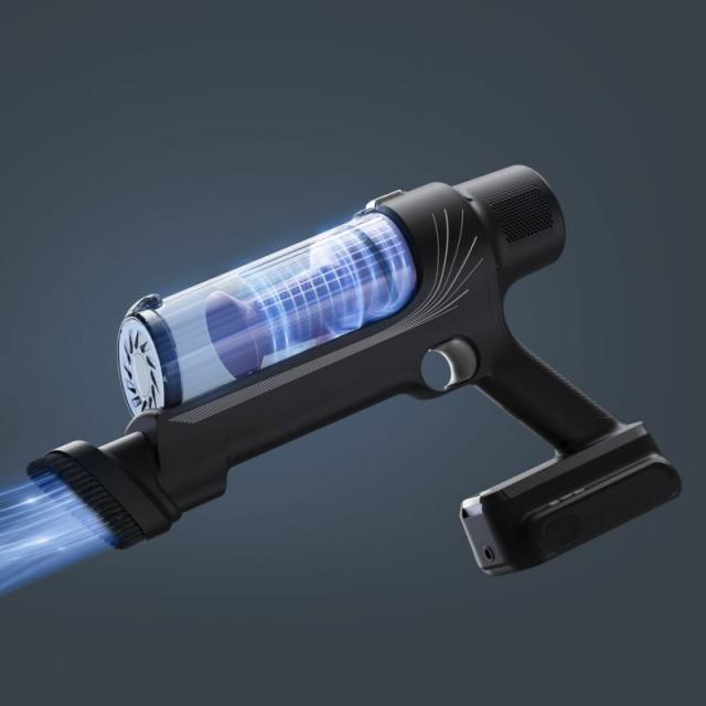 Rowenta - RH6A35 Aspiradora escoba 2 en 1 Batería Secar Sin bolsa Púrpura, Plata