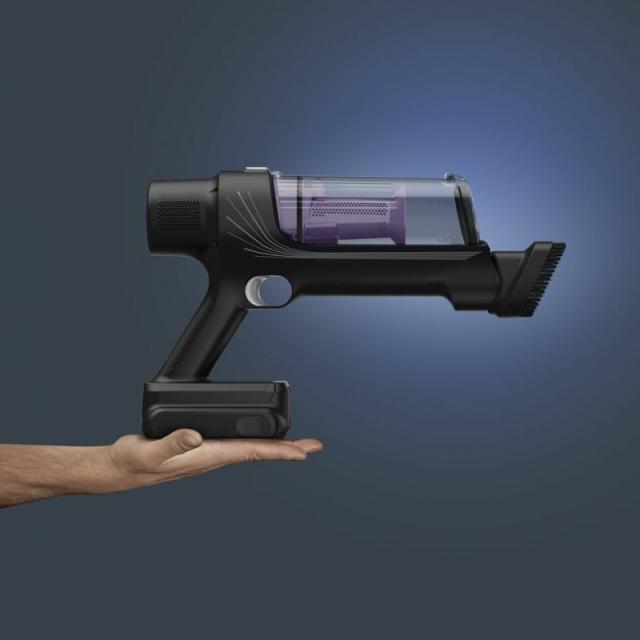 Rowenta - RH6A35 Aspiradora escoba 2 en 1 Batería Secar Sin bolsa Púrpura, Plata