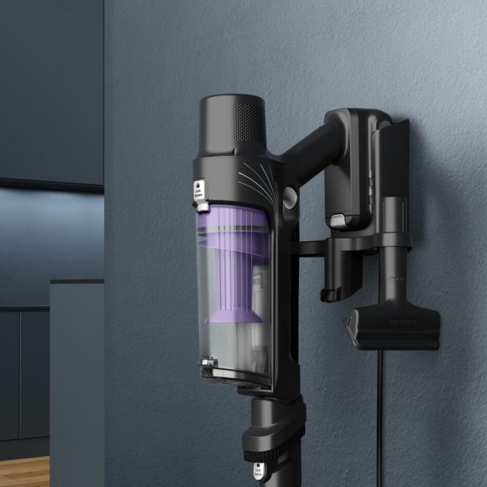 Rowenta - RH6A35 Aspiradora escoba 2 en 1 Batería Secar Sin bolsa Púrpura, Plata