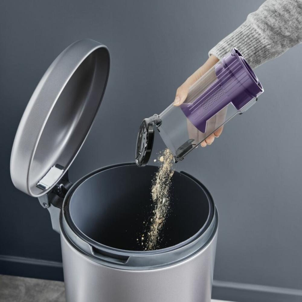 Rowenta - RH6A35 Aspiradora escoba 2 en 1 Batería Secar Sin bolsa Púrpura, Plata