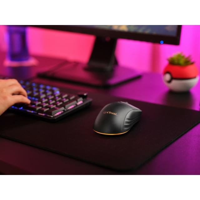 Trust - GXT 927 Redex+ ratón Juego mano derecha RF Wireless + USB Type-A Laser 25600 DPI