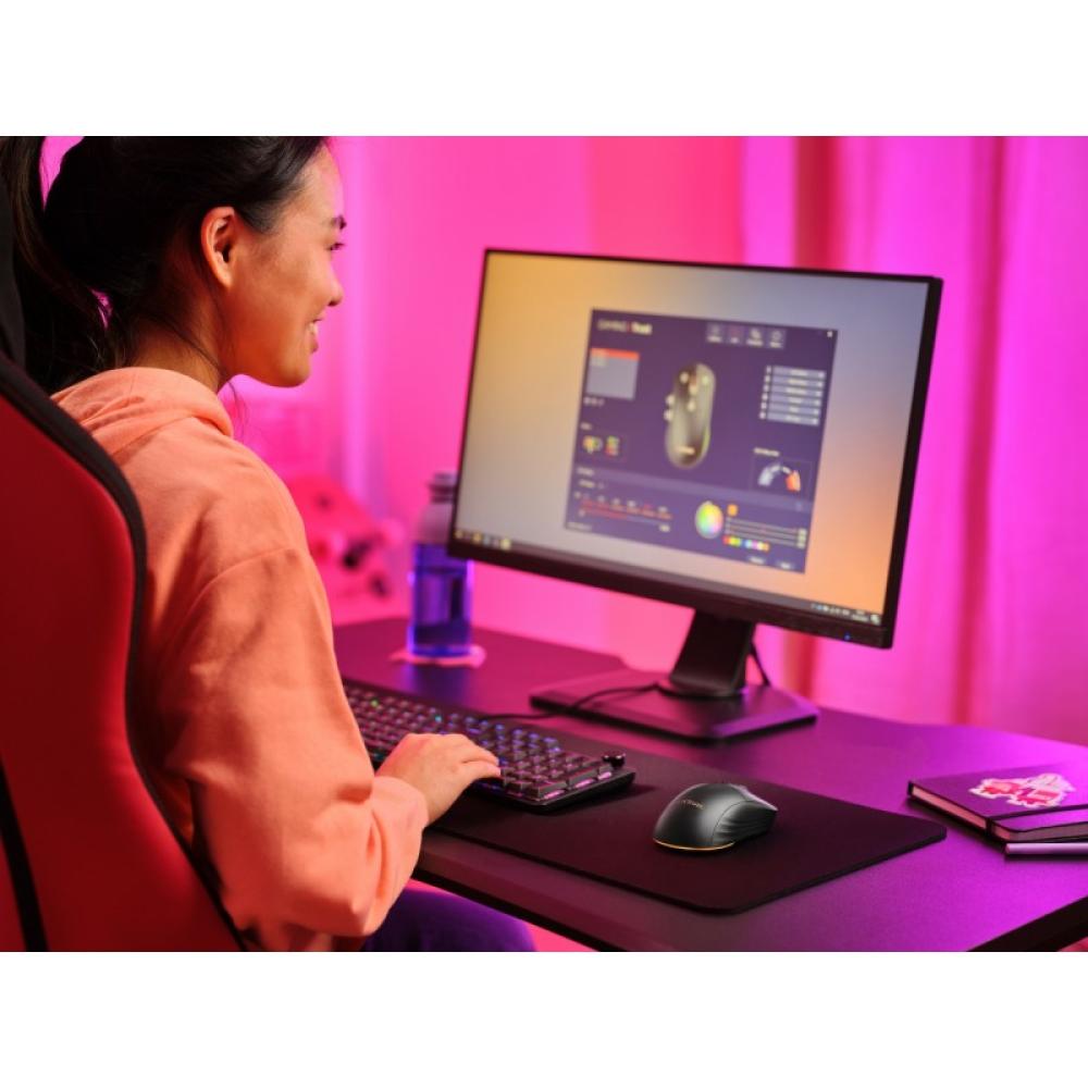 Trust - GXT 927 Redex+ ratón Juego mano derecha RF Wireless + USB Type-A Laser 25600 DPI
