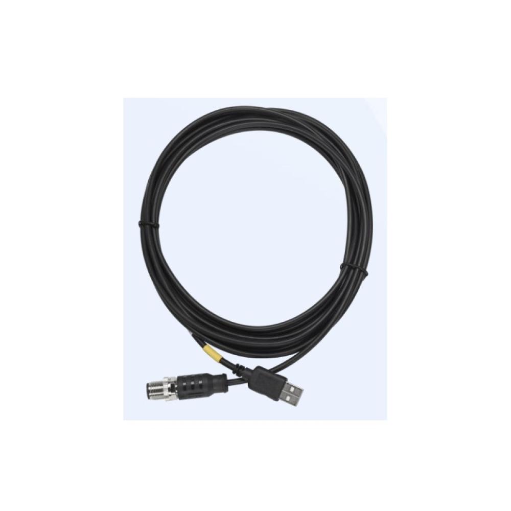 Zebra - CBL-USBACLT015-M12 cable USB 1,5 m USB A Negro