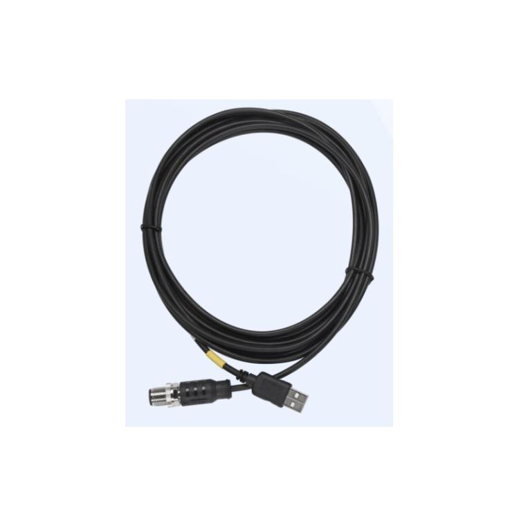 Zebra - CBL-USBACLT015-M12 cable USB 1,5 m USB A Negro