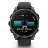 Garmin - fenix 8 Pro 3,56 cm (1.4") AMOLED 47 mm Digital 454 x 454 Pixeles Pantalla táctil Grafito, Titanio Wifi GPS (satélite)