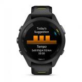 Garmin - Forerunner 265S 2,79 cm (1.1") AMOLED 42 mm Digital 360 x 360 Pixeles Pantalla táctil Negro, Gris Wifi GPS (satélite)