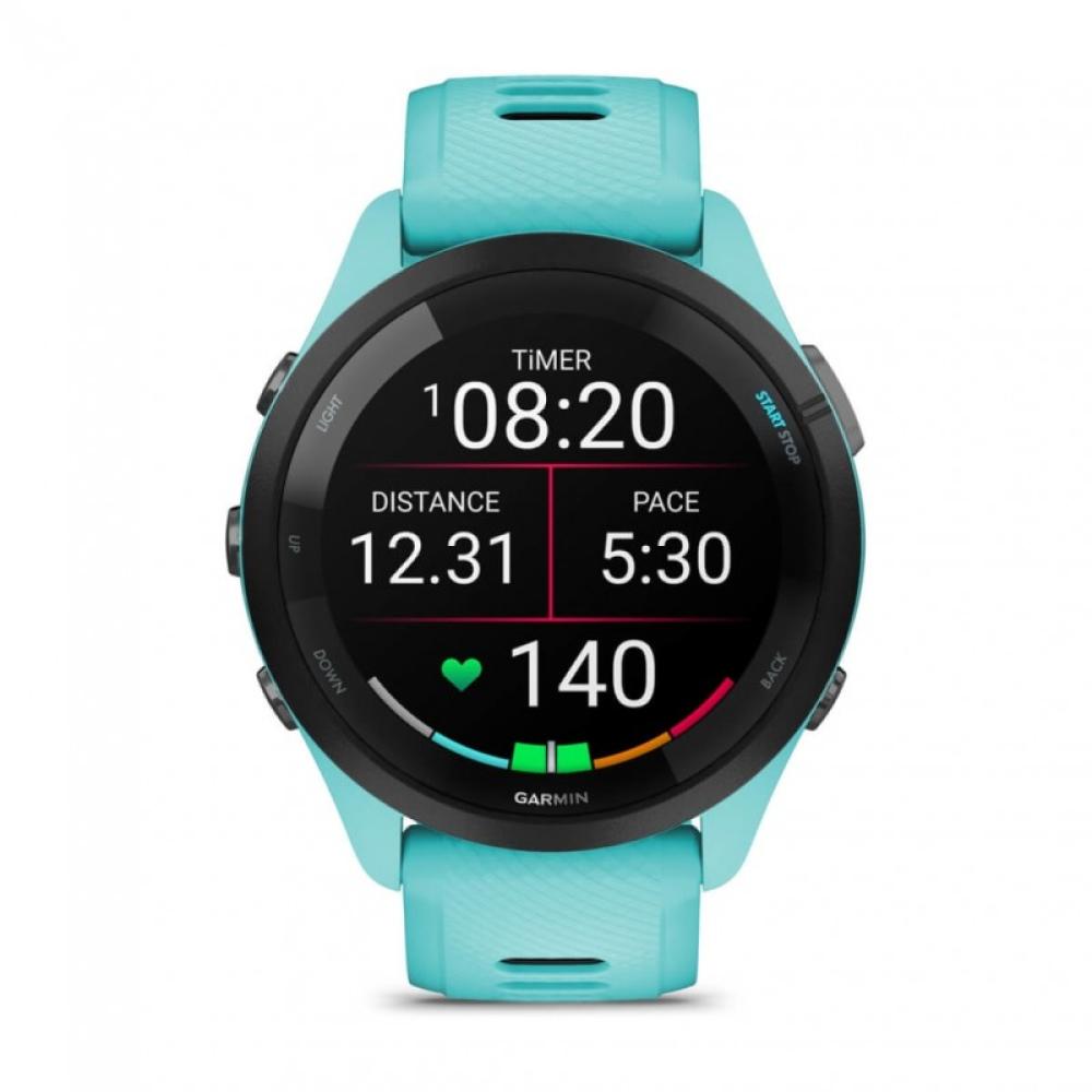 Garmin - Forerunner 265 3,3 cm (1.3") AMOLED 46 mm Digital 416 x 416 Pixeles Pantalla táctil Negro, Azul Wifi GPS (satélite)