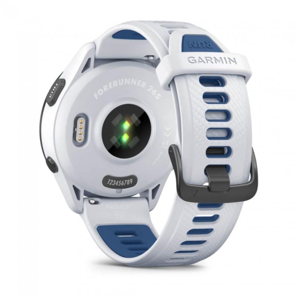 Garmin - Forerunner 265 3,3 cm (1.3") AMOLED 46 mm Digital 416 x 416 Pixeles Pantalla táctil Negro, Blanco Wifi GPS (satélite)