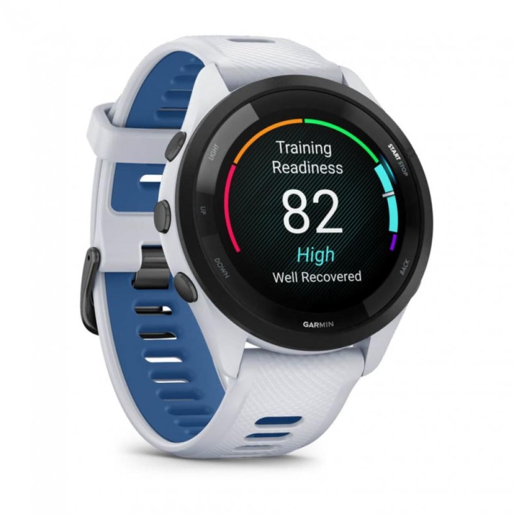 Garmin - Forerunner 265 3,3 cm (1.3") AMOLED 46 mm Digital 416 x 416 Pixeles Pantalla táctil Negro, Blanco Wifi GPS (satélite)