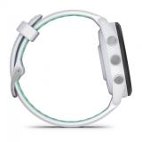 Garmin - Forerunner 265S 2,79 cm (1.1") AMOLED 42 mm Digital 360 x 360 Pixeles Pantalla táctil Negro, Blanco Wifi GPS (satélite)
