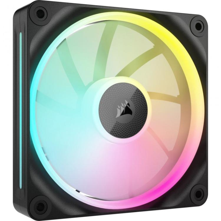 Corsair - iCUE LINK LX120 RGB Carcasa del ordenador Ventilador 12 cm Negro 1 pieza(s)