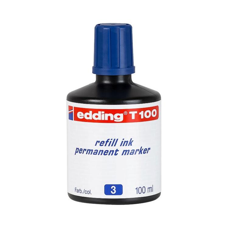 Edding - T-100 cartucho de tinta 1 pieza(s) Original Azul