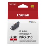 Canon - PFI-5100 R cartucho de tinta 1 pieza(s) Original Rojo