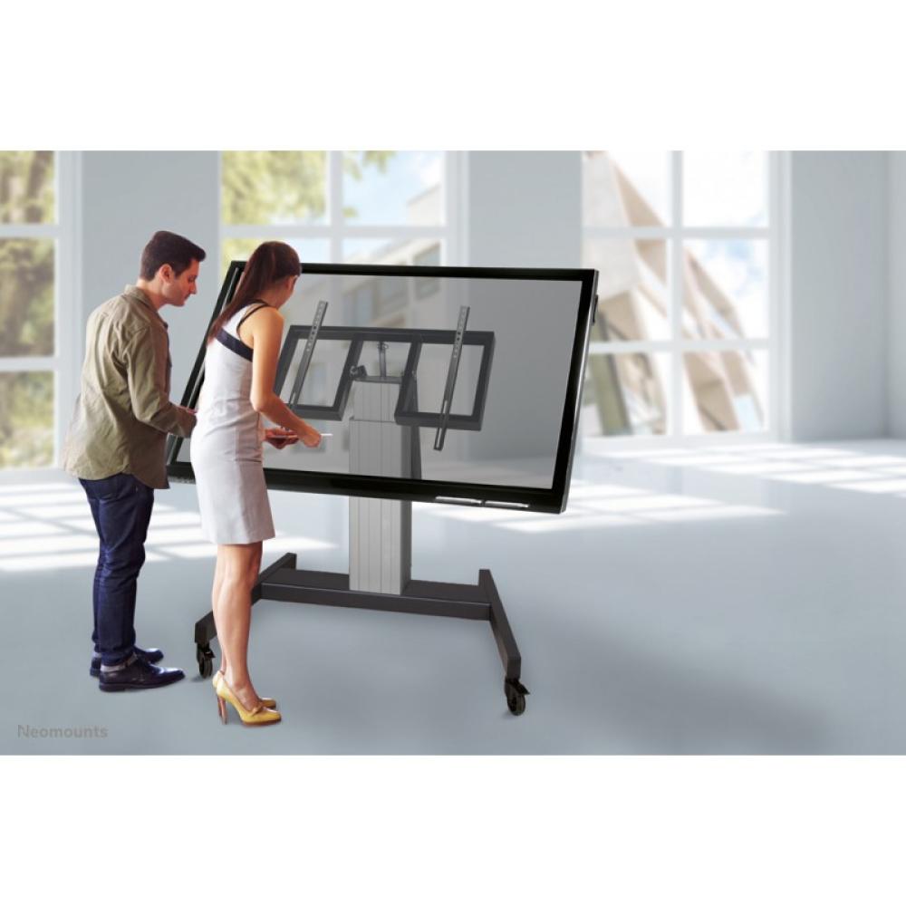Neomounts - PLASMA-M2500TSILVER Carro para TV 42-100" - motorizado - función de inclinación de la mesa