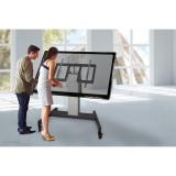 Neomounts - PLASMA-M2500TSILVER Carro para TV 42-100" - motorizado - función de inclinación de la mesa