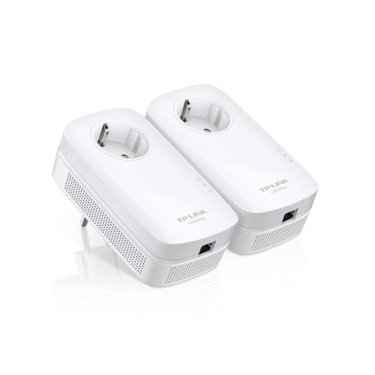 TP-Link - TL-PA8010P KIT adaptador de red PowerLine 1300 Mbit/s Ethernet Blanco 2 pieza(s)