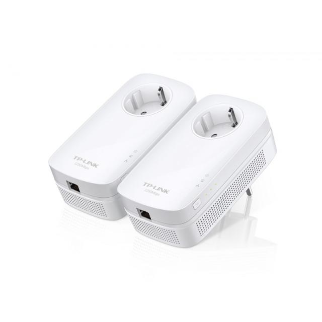 TP-Link - TL-PA8010P KIT adaptador de red PowerLine 1300 Mbit/s Ethernet Blanco 2 pieza(s)