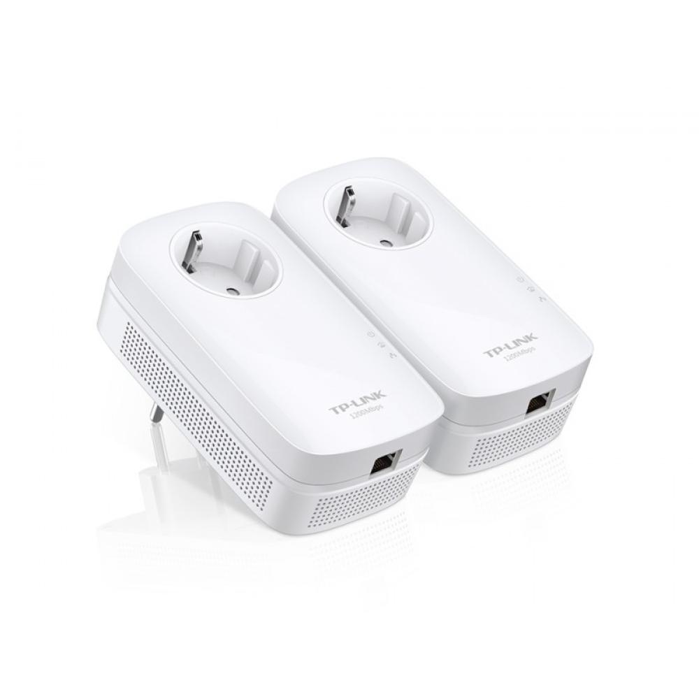 TP-Link - TL-PA8010P KIT adaptador de red PowerLine 1300 Mbit/s Ethernet Blanco 2 pieza(s)