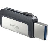 SanDisk - 173338 unidad flash USB 64 GB USB Type-A / USB Type-C Negro, Plata