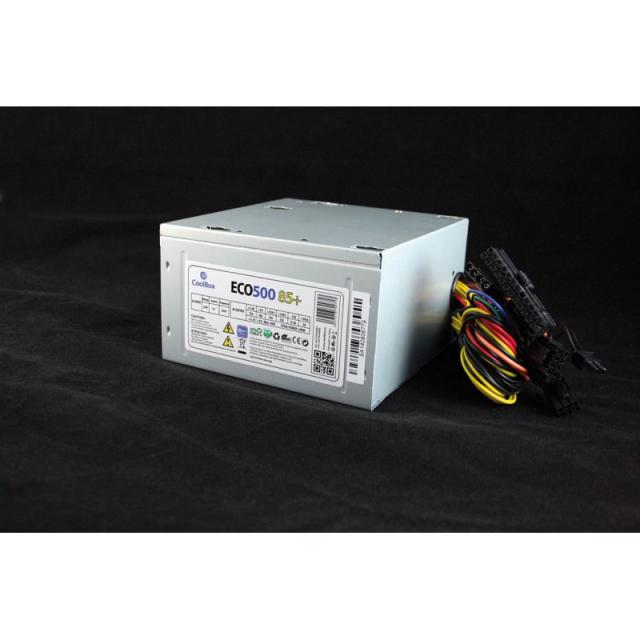 CoolBox - ECO500 85+ unidad de fuente de alimentación 300 W 20+4 pin ATX ATX Gris