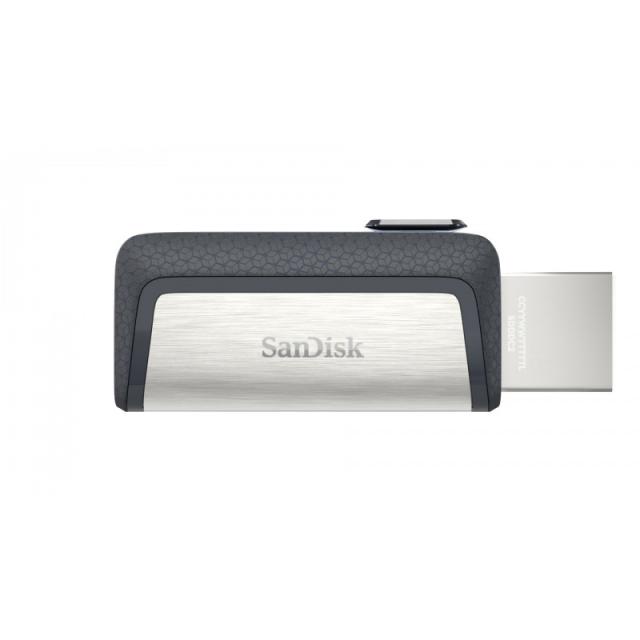 SanDisk - 173338 unidad flash USB 64 GB USB Type-A / USB Type-C Negro, Plata