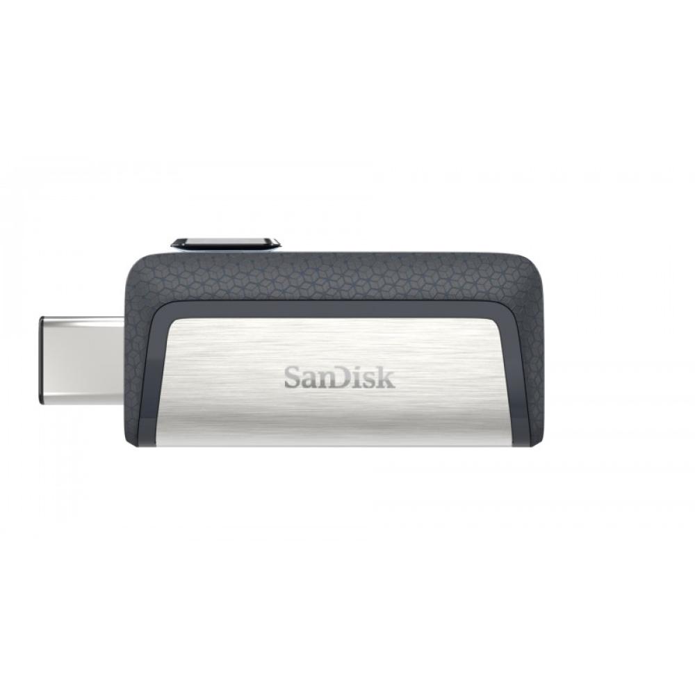 SanDisk - 173338 unidad flash USB 64 GB USB Type-A / USB Type-C Negro, Plata