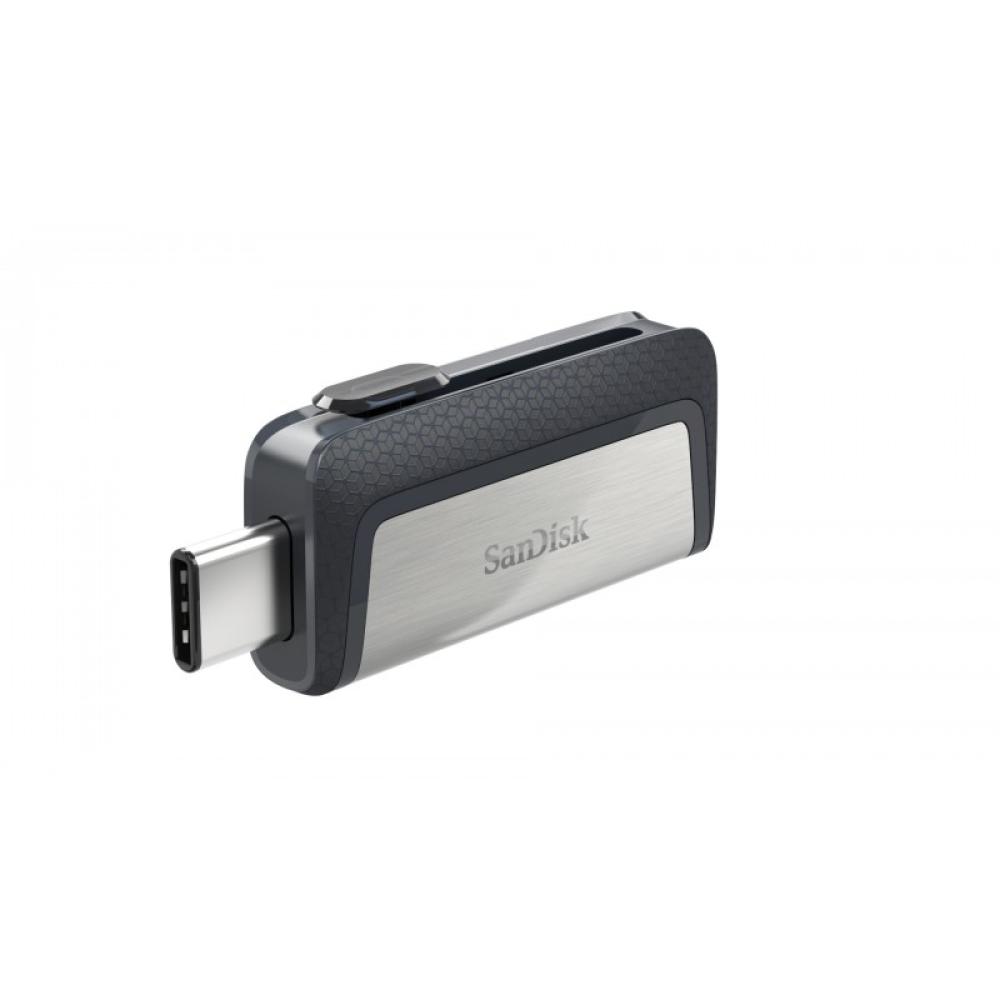 SanDisk - 173338 unidad flash USB 64 GB USB Type-A / USB Type-C Negro, Plata