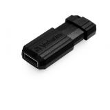 Verbatim - PinStripe - Unidad USB de 128 GB - Negro