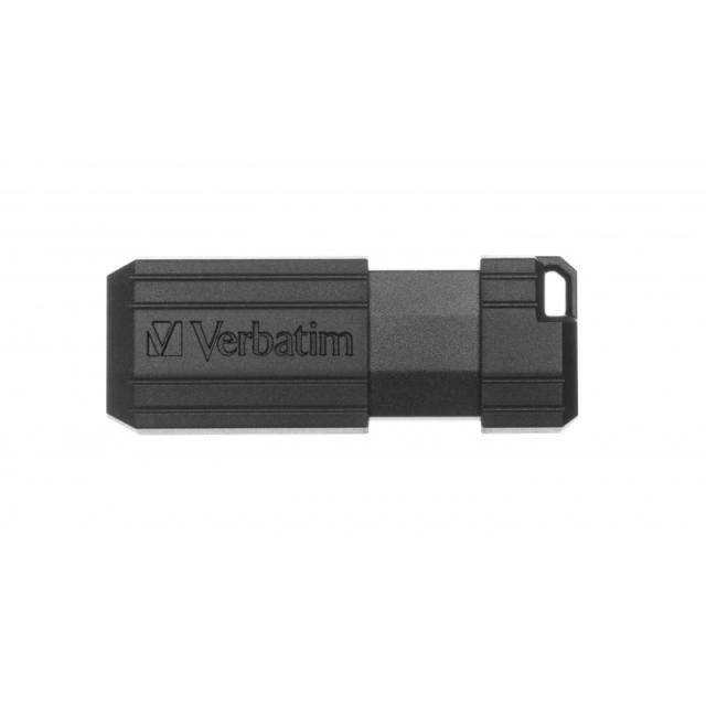 Verbatim - PinStripe - Unidad USB de 128 GB - Negro