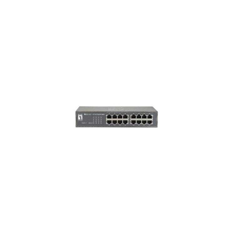 LevelOne - Switch 16 Puertos Gigabit