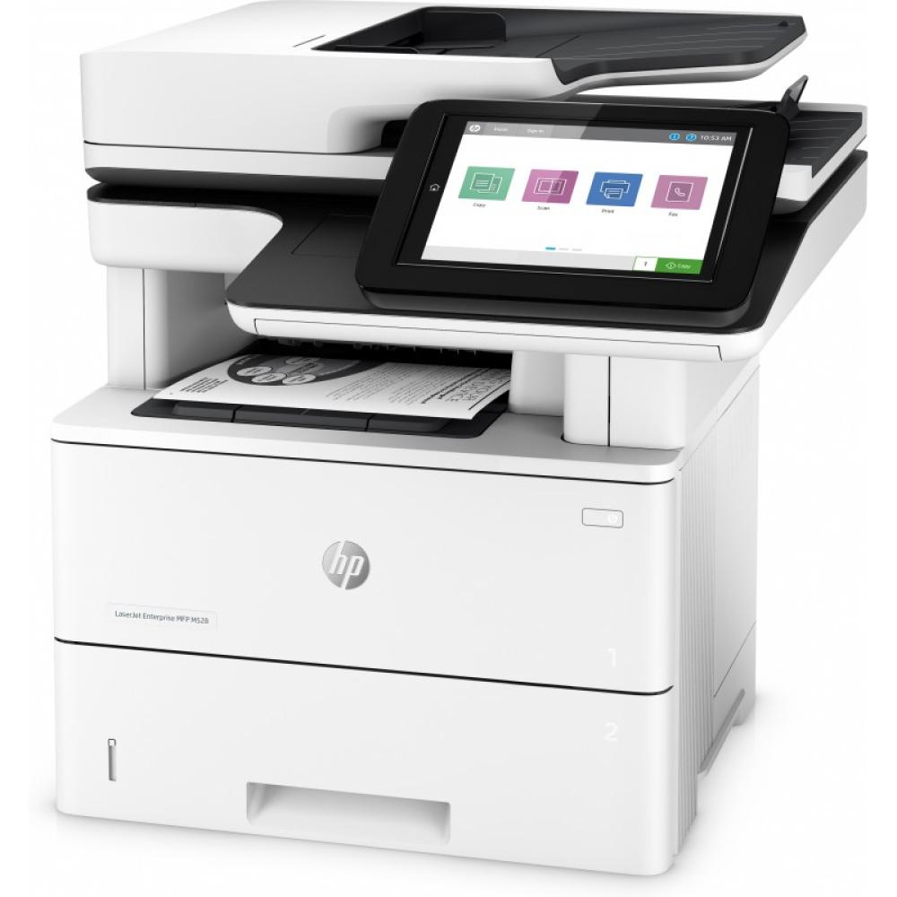 HP - LaserJet Enterprise M528dn Inalámbrico Multifunction Blanco y negro Impresora, Fotocopiadora, escáner Dúplex
