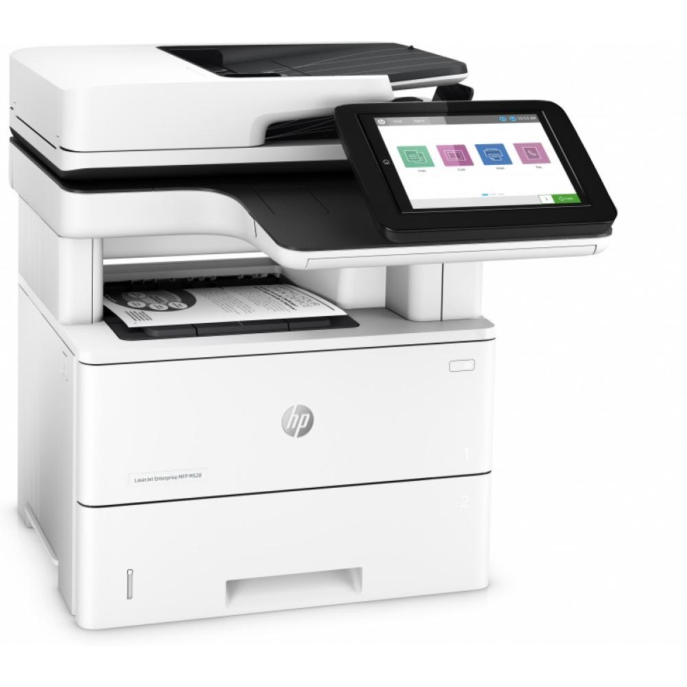 HP - LaserJet Enterprise M528dn Inalámbrico Multifunction Blanco y negro Impresora, Fotocopiadora, escáner Dúplex