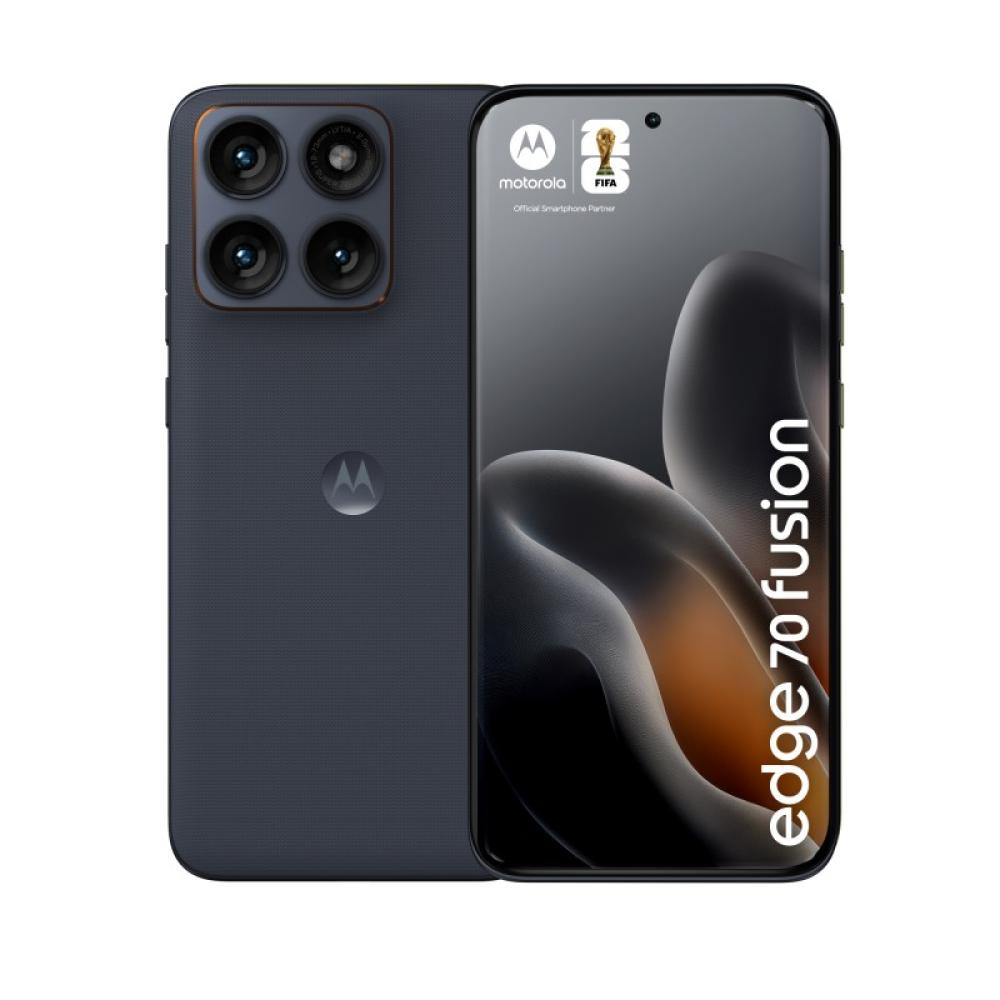 Motorola - edge 70 fusion 17,2 cm (6.78") SIM doble Android 16.0 5G USB Tipo C 8 GB 256 GB 7000 mAh Negro