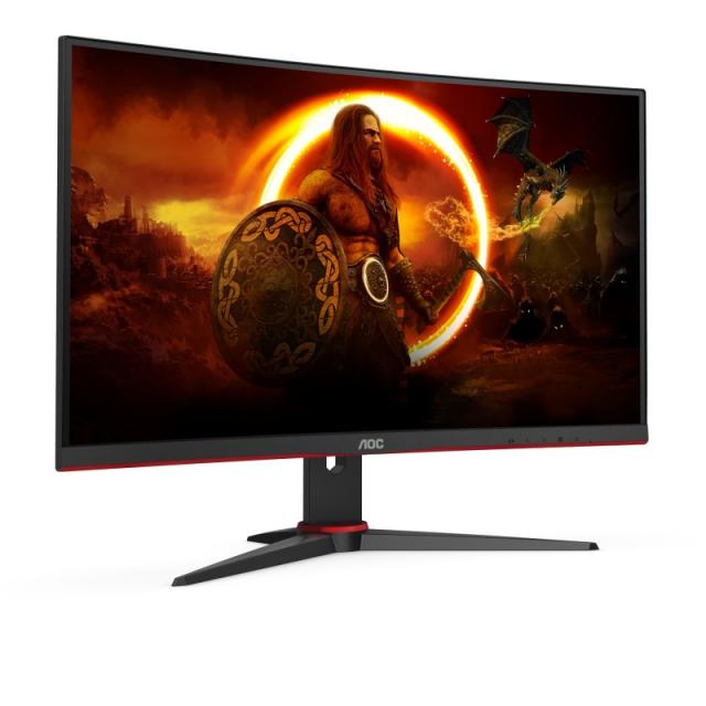 AOC - G2 C24G2AE/BK pantalla para PC 59,9 cm (23.6") 1920 x 1080 Pixeles Full HD LED Negro, Rojo
