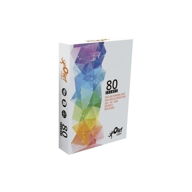 OLEF - PAPEL A4 OLEF 80g 500h COPY - Pack de 5 unidades