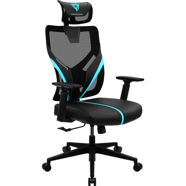 ThunderX3 - YAMA1 Silla para videojuegos universal Negro, Azul