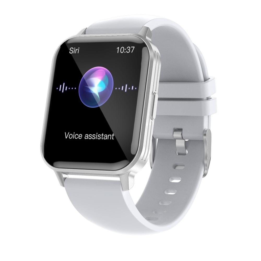 Leotec - LESW41G Relojes inteligentes y deportivos 4,7 cm (1.85") IPS 44 mm Digital Pantalla táctil Gris