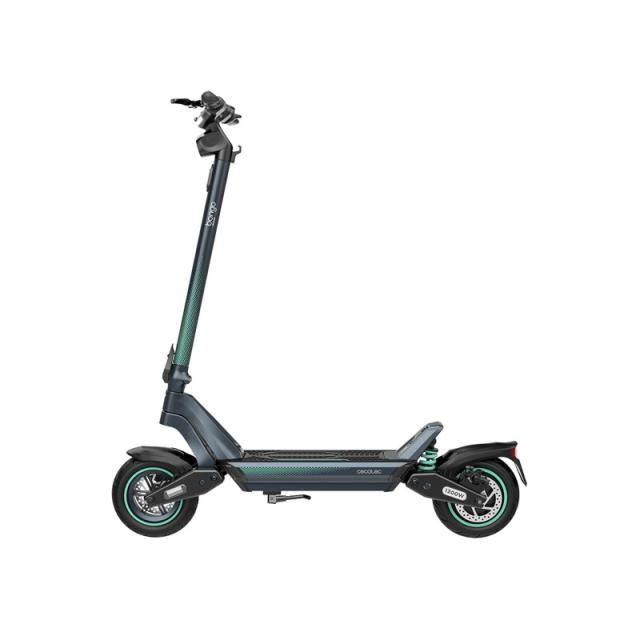 Cecotec - Bongo Y65 Connected Negro, Verde azulado