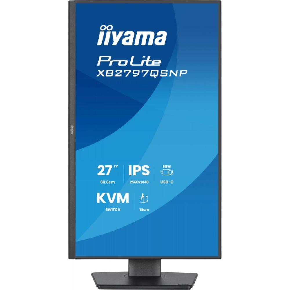 iiyama - ProLite XB2797QSNP-B1 pantalla para PC 68,6 cm (27") 2560 x 1440 Pixeles Quad HD LED Negro