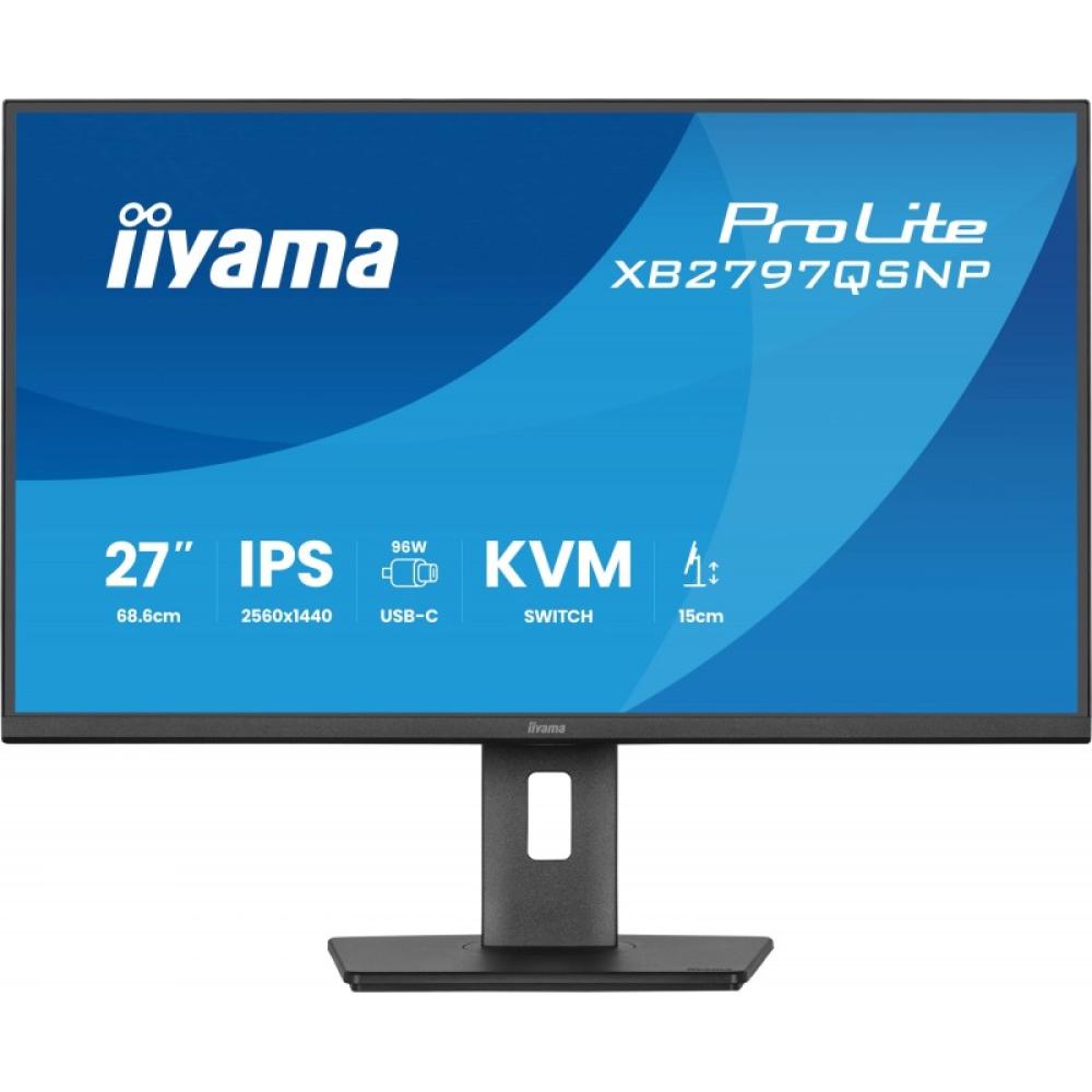 iiyama - ProLite XB2797QSNP-B1 pantalla para PC 68,6 cm (27") 2560 x 1440 Pixeles Quad HD LED Negro