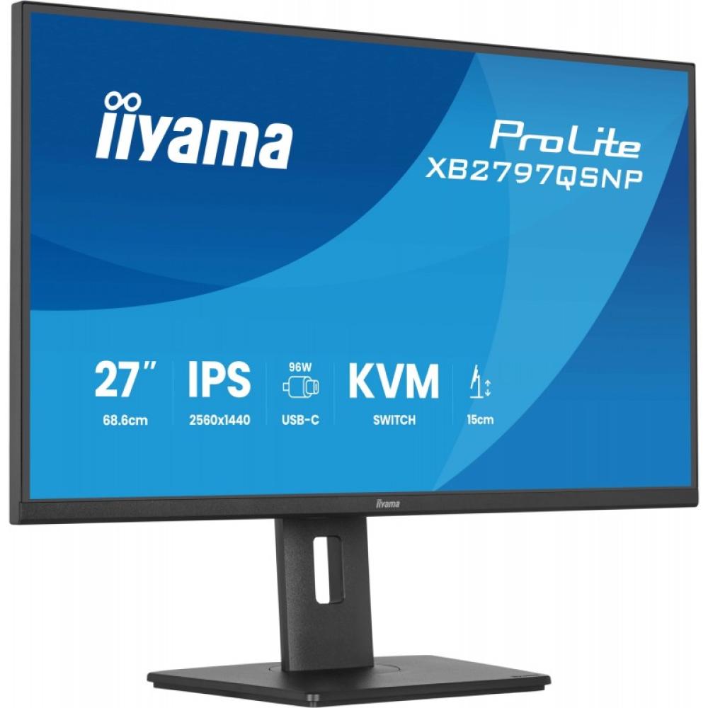 iiyama - ProLite XB2797QSNP-B1 pantalla para PC 68,6 cm (27") 2560 x 1440 Pixeles Quad HD LED Negro