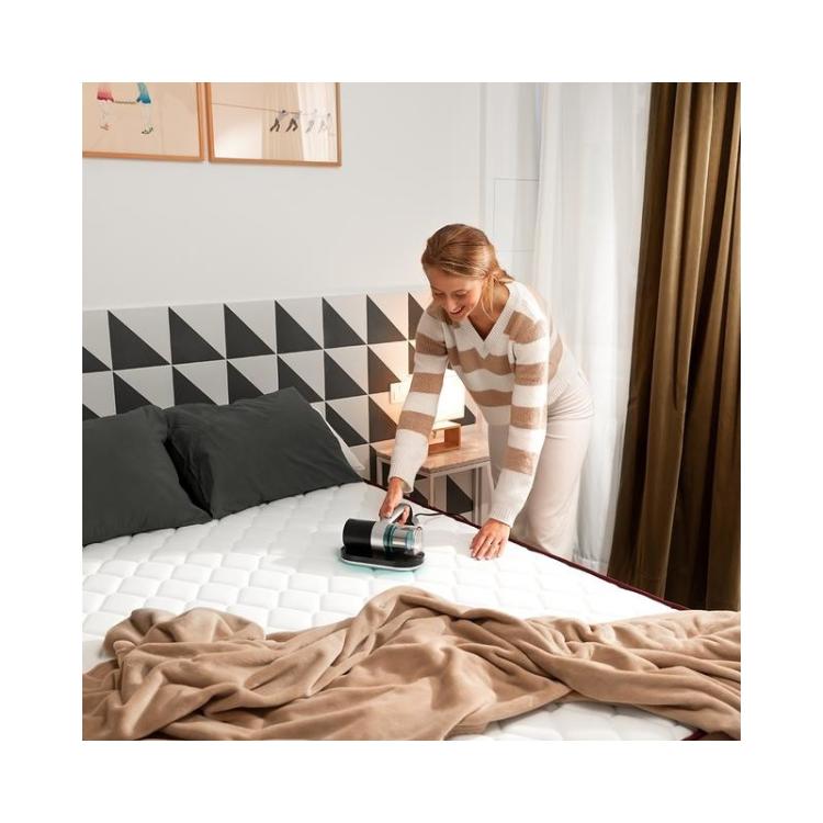 Cecotec - Conga RockStar 3000 Mattress aspiradora de mano Negro, Plata, Turquesa Sin bolsa